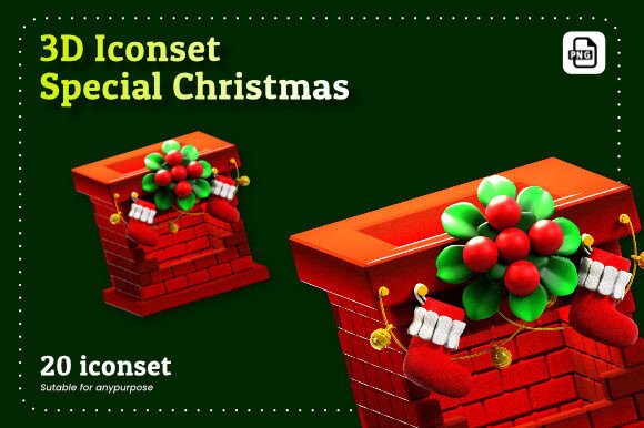 3D Christmas Day: Elevating Holiday Visuals with High-Resolution Digital Assets