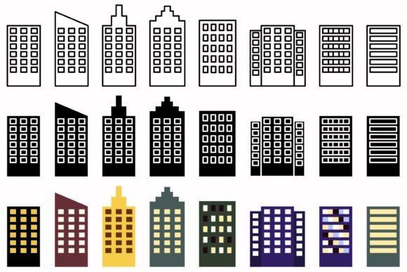 Building City Collection Set Silhouette: A Practical Guide for Designers and Business Creators