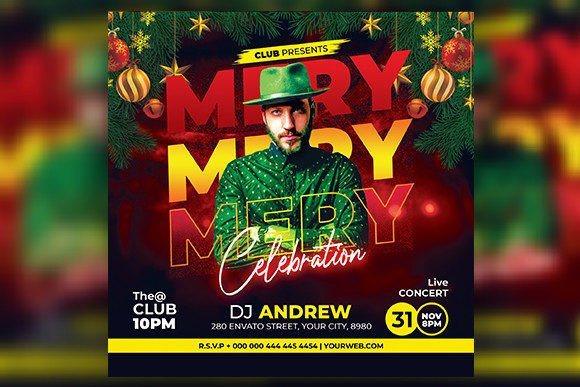 Christmas Flyer: Elevating Holiday Marketing with Precision Design