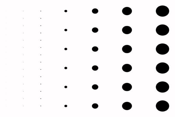 Dotted Vertical Line Collection Thick: Integrating Structured Visual Elements into Professional Design Workflows