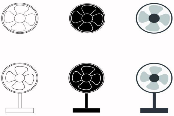 Elevating Visual Identity with the Fan Icon Collection Air Conditioner