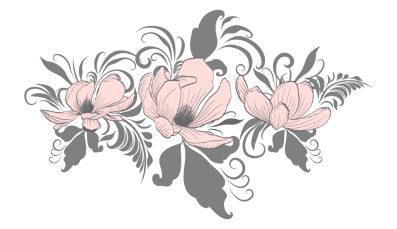 Flower Divider Svg Magnolia: Elevating Digital Design with Botanical Elegance