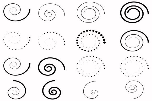 Minimalist Swirl Spiral Icon: Elevating Design with Elegant Simplicity