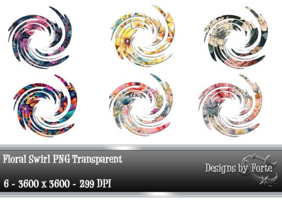 Unlocking Creative Potential: A Guide to Using Floral Swirl PNGs in Digital Design