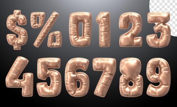 Unlocking the Charm of Balloon Gold Number 0 to 9